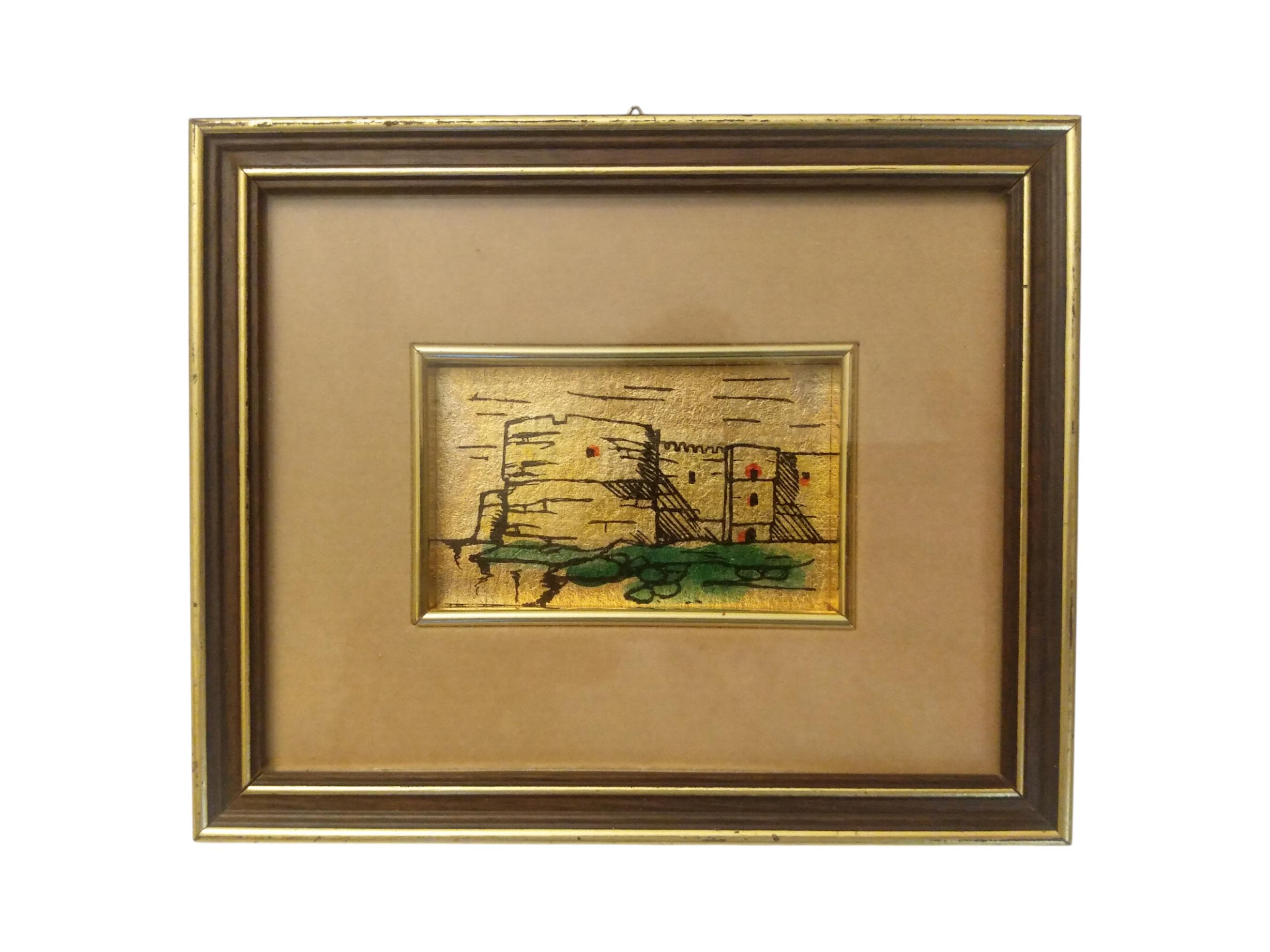 Mini Medieval Painting - Etsy