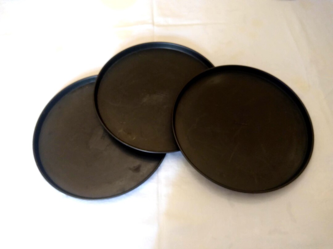 Zenker Cookware Zenker Set of 3 Steel Pizza Baking Pans, Made in Germany, Zenker Steel ...