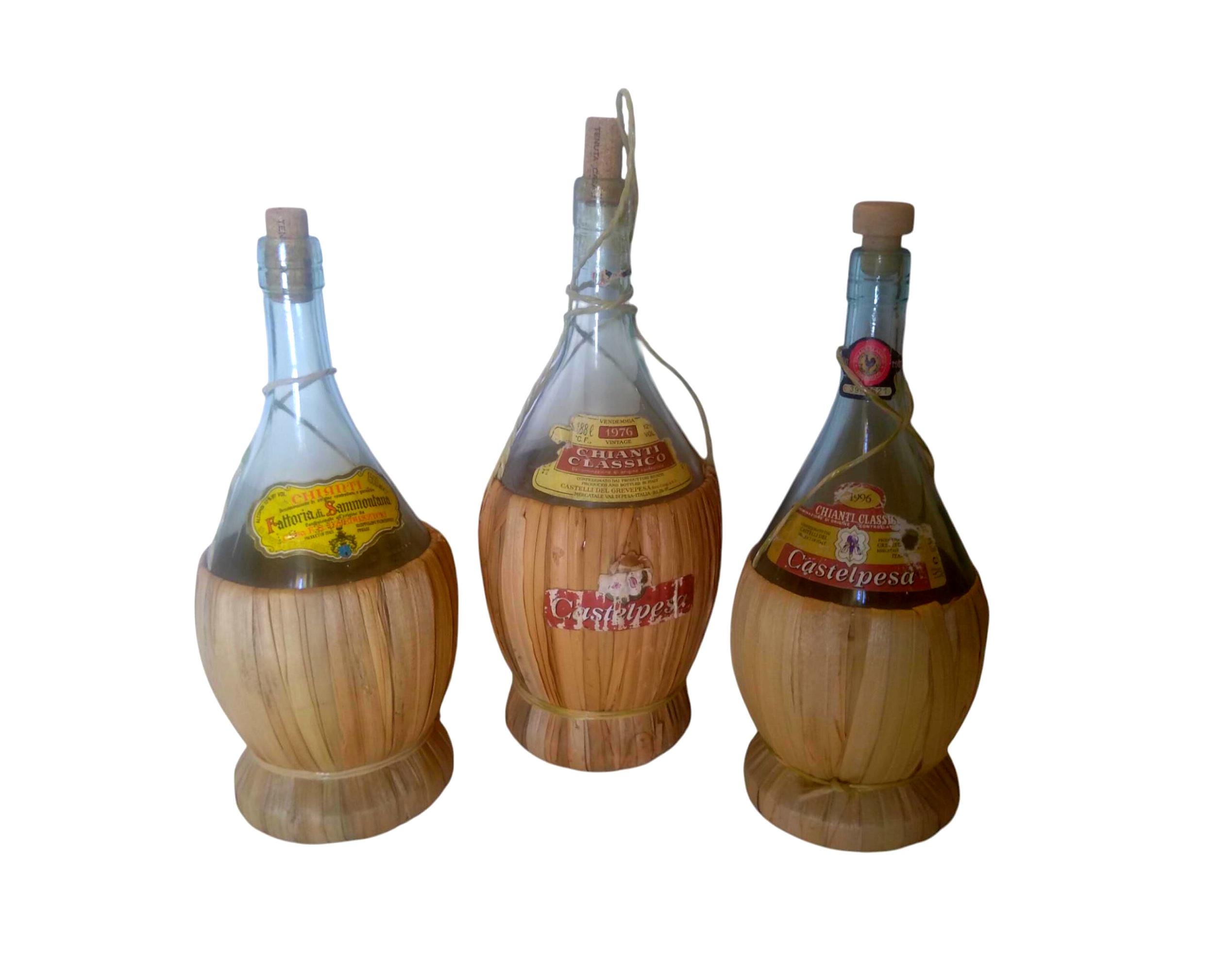 Chianti bottle for decor - Etsy 日本