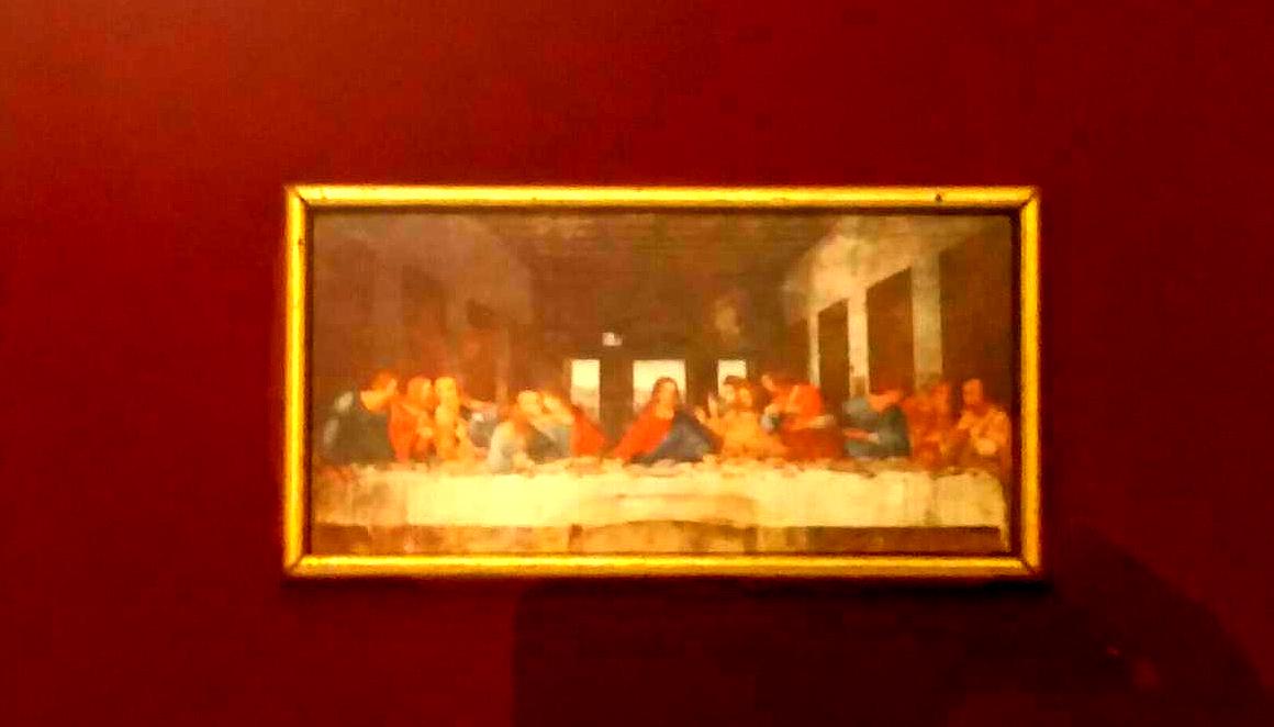 Leonardo Da Vinci Vintage Last Supper Miniature – Framed Italian ...