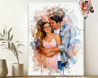 Personalized Paint by Numbers Kit, Custom Artwork from Your Photo, DIY Portrait Kit, Handmade Anniversary Gift, Personalized Portrait