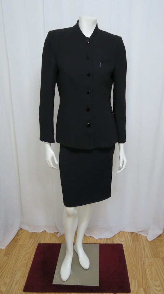 Emporio Armani simply elegant black jacket size 8