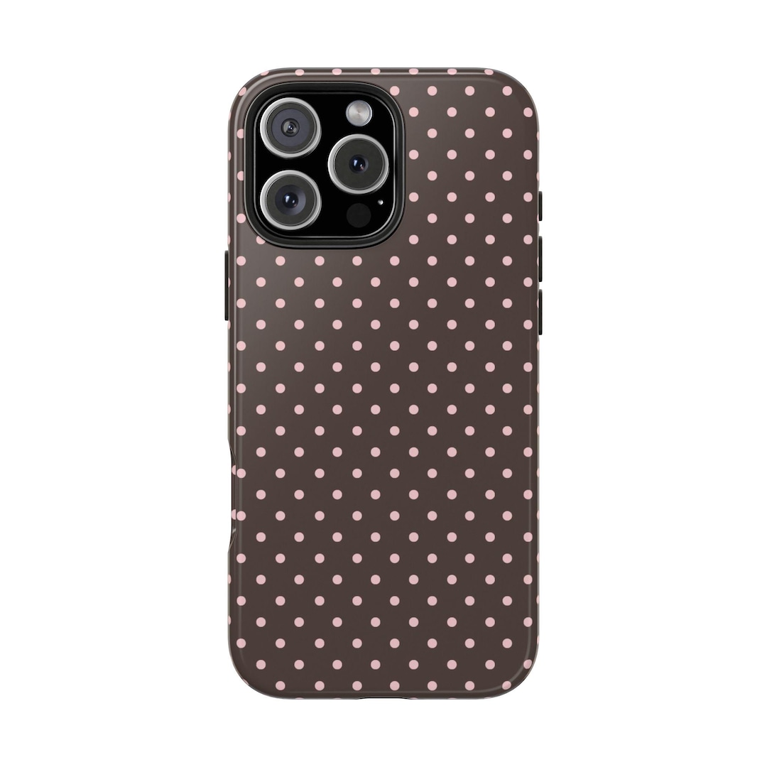 urban Polka Dots スマホケース iPhone13 The Puffer Case® - Polka Dots | Urban Sophistication