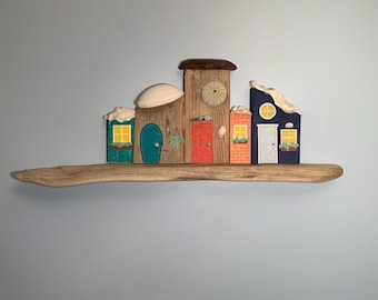 Driftwood Coastal House Shelf Ledge Art
