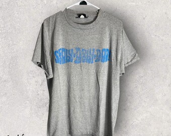 Vintage 90s Cartoon Network Single Stitch Gray T-Shirt Scooby-Doo Graphic Tee Retro Cartoon Style Size Large
