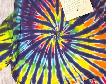 1994 Grateful Dead Tie Dye Shirt XL Single Stitch USA Vintage Tour Tee V02
