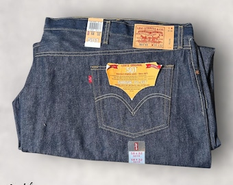 Vintage Levi’s 501xx Shrink-to-Fit Jeans Made In USA W58 L32 501 Deadstock NWT