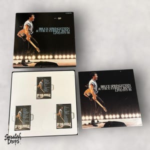 Bruce Springsteen CD Box Set Live 1975 85 Álbum coleccionable en perfecto estado Nuevo