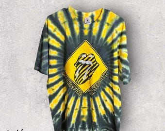 Delta The Rolling Stones Vintage 1999 Tie-Dye T-Shirt Size L Rare Collectible