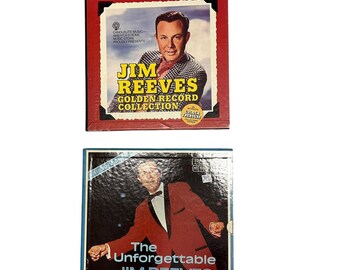 Jim Reeves CD Bundle Golden Hits and Unforgettable Classic Music Albums Set