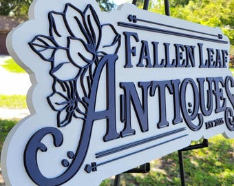 Custom Wooden Business Logo Sign: Office Wall Decor