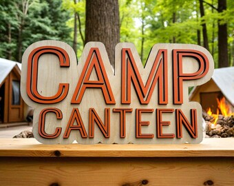 3D Wood Business Name Sign , Custom Office Wall Decor