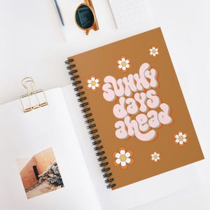 Groovy Spiral Notebook - Ruled Line
