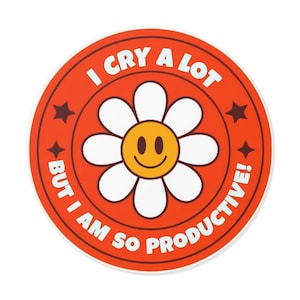 Smiley Face Vinyl Stickers, Water Bottle Decal, Laptop Sticker, Waterproof Cute Decals, Fun DIY Crafts