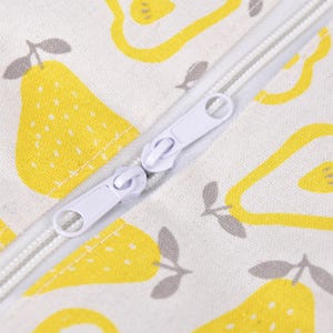 Fruit Insulated Lunch Bag: Drawstring/Zipper Closure, Cooler & Warmer Thermal image 9