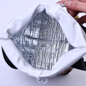 Fruit Insulated Lunch Bag: Drawstring/Zipper Closure, Cooler & Warmer Thermal image 13