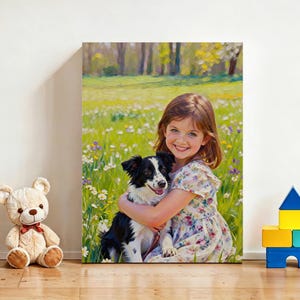 Custom Paint by Numbers Kit for Adults, DIY Portrait from Your Photo, Acrylic Painting Kit & Stress Relief Craft, Handmade Gift For Her afbeelding 4