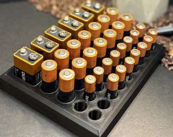 BATTERY Organizer, Magnetic base