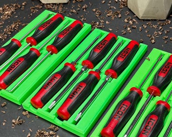 ICON Mini Screwdriver, Torx, Pick & Hook Organizer, Magnetic base