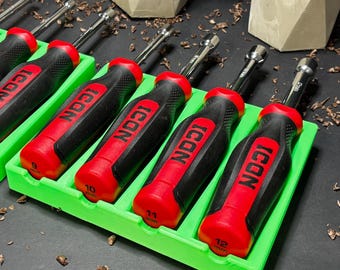 ICON Nut Driver Organizer, Magnetic base