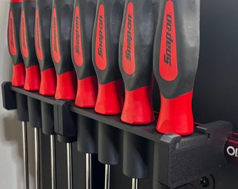 SCREWDRIVER Organizer, Fits on US General or OLSA Rail (Not included)