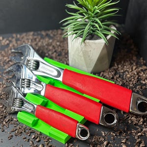 Adjustable Wrench Organizer for SNAP ON set, Magnetic base, Tool Tray/Holder/Organizer/Storage