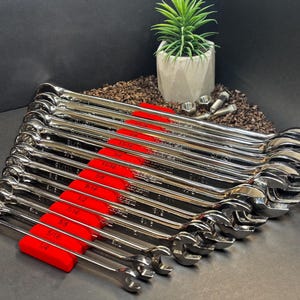 Wrench Organizer, SAE & Metric, Magnetic base, Tool Tray/Holder/Organizer/Storage