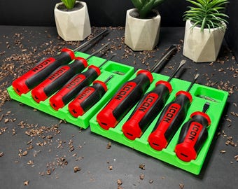 ICON Screwdriver Organizer, Magnetic base