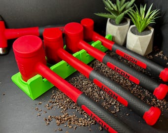 ICON Dead Blow Hammer Organizer, Magnetic base