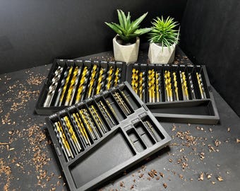 Stackable DRILL BIT Organizer