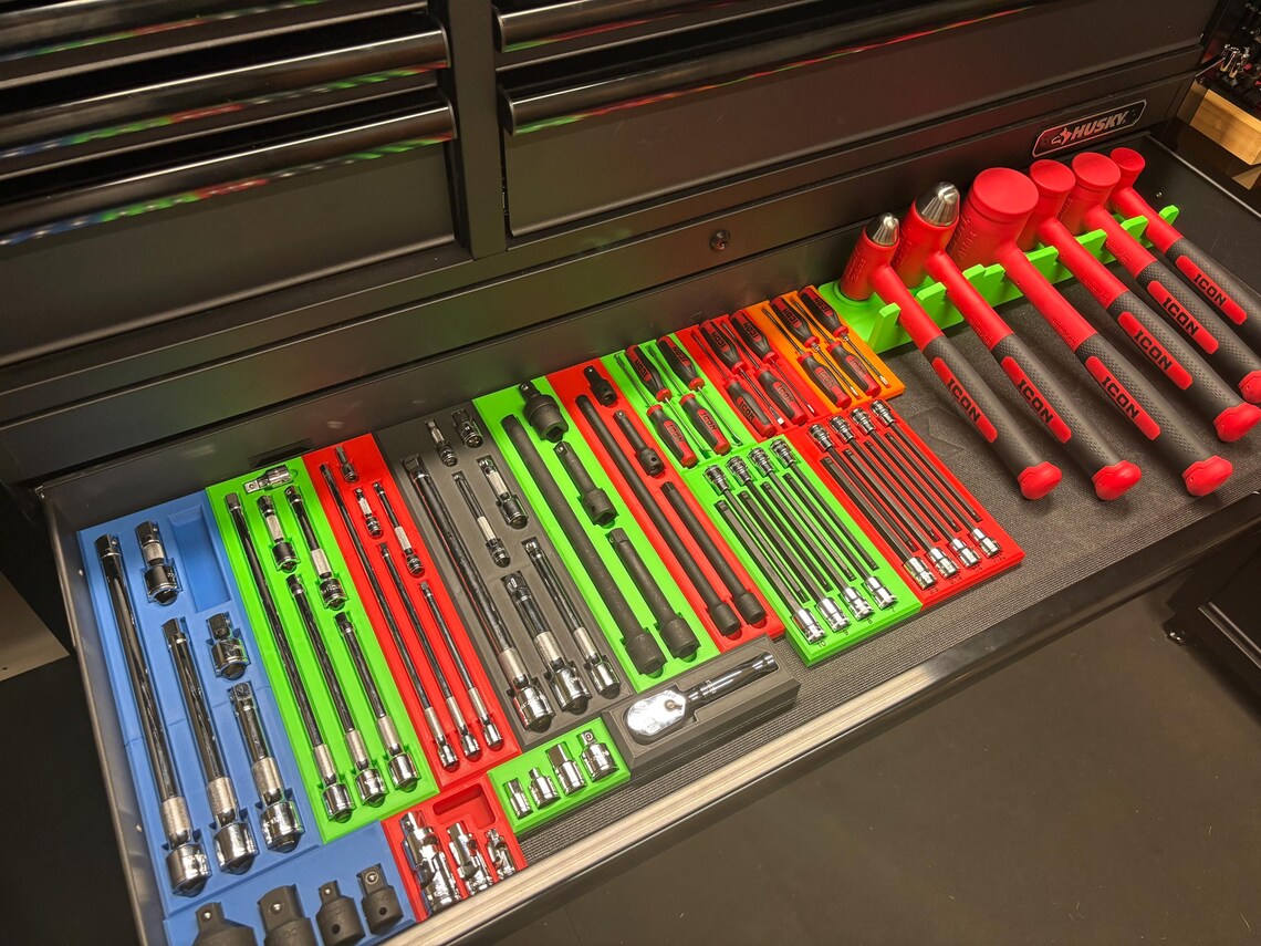 SNAP ON Socket Extension Organizer, Magnetic Base - Etsy