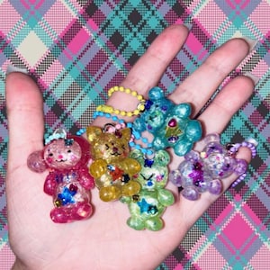 Wonky Jelly Animal Friend Keychains