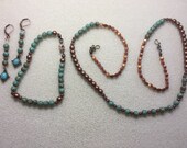 Turquoise and Copper Set