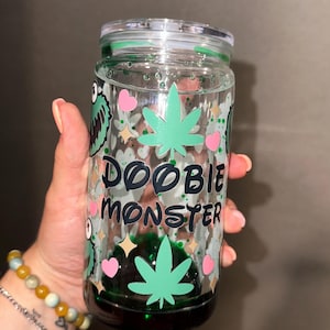 Doobie Monster Snowglobe Tumbler