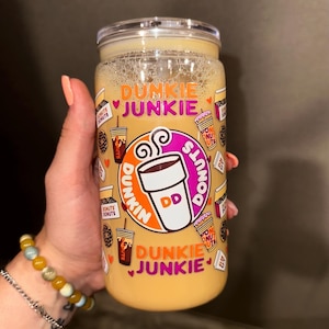 Dunkie Junkie Snowglobe Tumbler