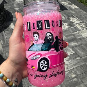 Horror Snowglobe Tumbler