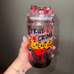 Blood Drip True Crime Snowglobe Tumbler
