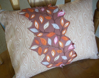 leaves in serenade pillow - FREE SHIPPING