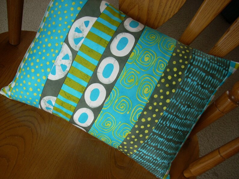 A Stitch in Color 12 x 16 Pillow Cover FREE SHIPPING image 3