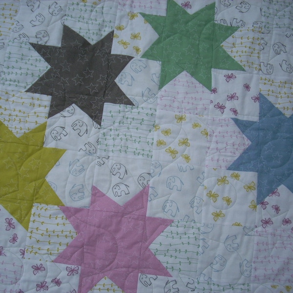 stars for stella quilt pattern sheet