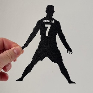 Cristiano Ronaldo CR7 3D figurine: 35x88x105 mm