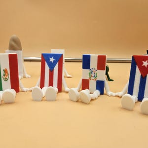3D Printed Dominican Republic, Mexico & Cuba Figurines: Unique Souvenir Gifts