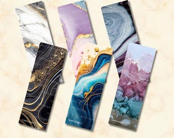 Paquete de imágenes PNG de marcapáginas imprimibles