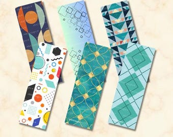 Paquete de imágenes PNG de marcapáginas imprimibles