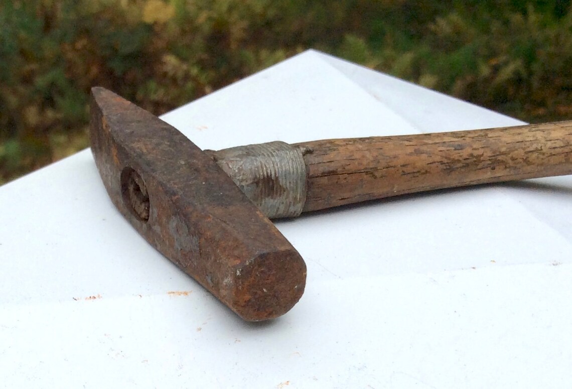 Vintage Rock Hammer used for masonry work could be used Etsy