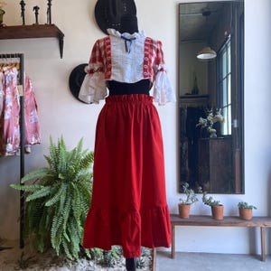 70’s Vintage Western Skirt Handmade