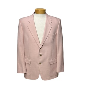 Vintage pink blazer sport coat size 44