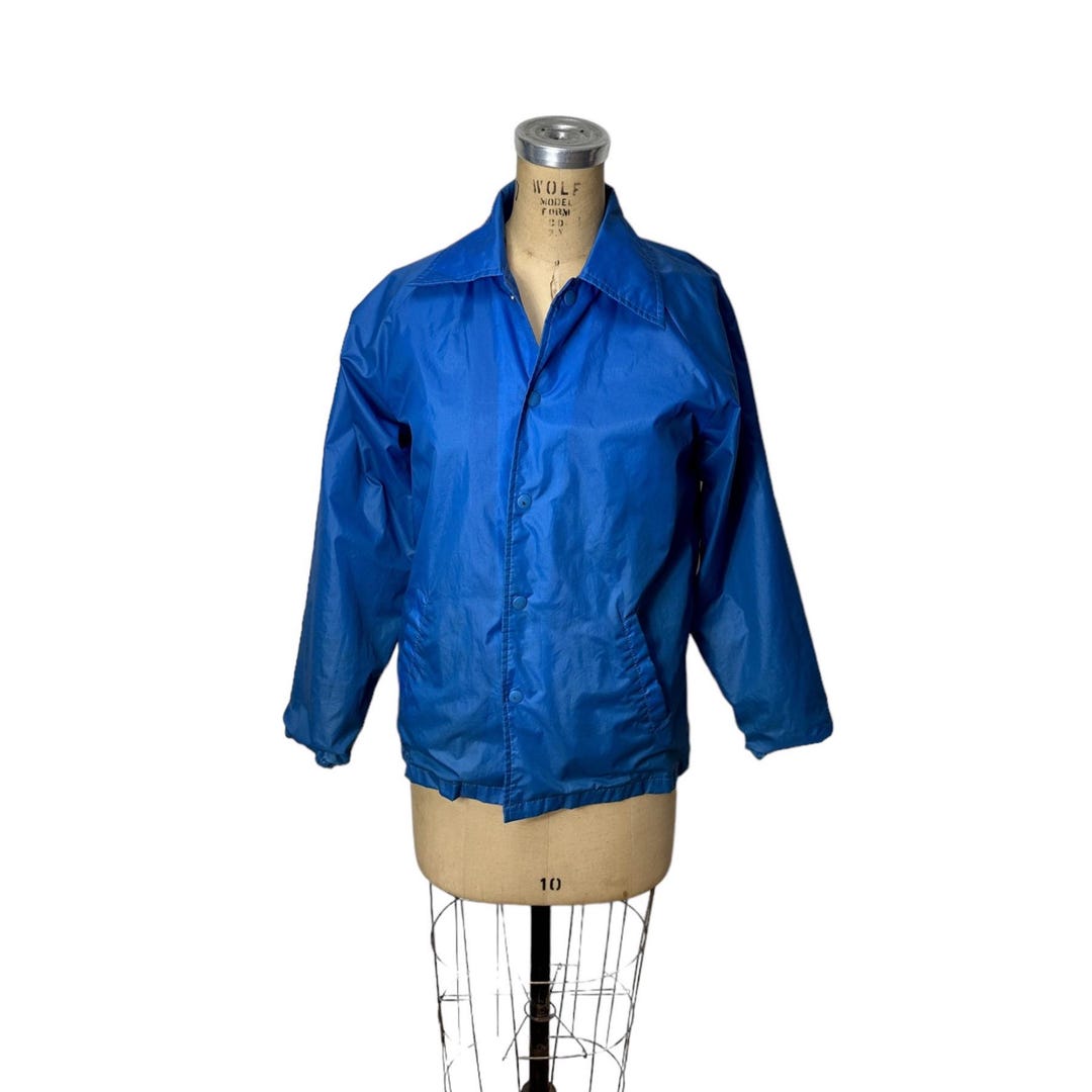 VTG 70s USA EAST REGIONAL LITTLE LEAGUE SOFTBALL 1976 NYLON WINDBREAKER  41” M