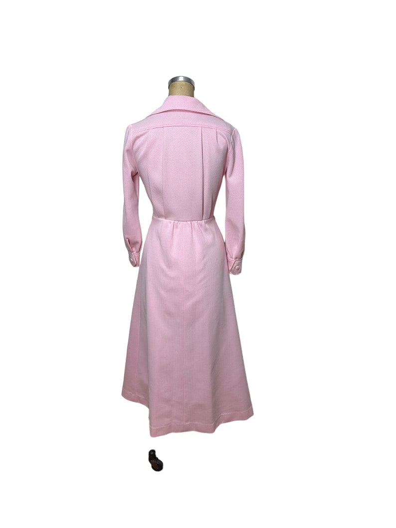Vintage 1970s maxi dress hostess dress Size M image 3