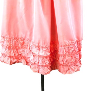 1930s girls dress pink taffeta flower girl dress Easter dress Size 4 image 4